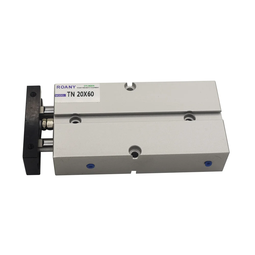 

20mm Bore TN TDA Series Air Cylinder 10-200mm Stroke TN20x10 TN20x50 TN20x100 TN20x150 TN20x200 Double Rod Pneumatic Cylinder