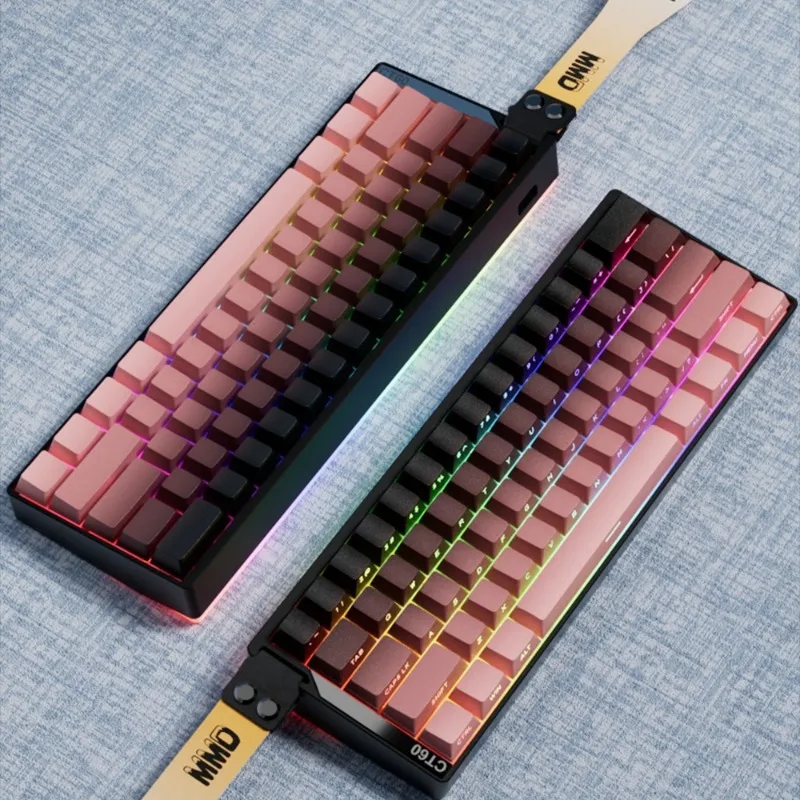 

CT60 Magnetic Switch Keyboard Wired Single-mode Hot Swap CNC Aluminum Valorant Keyboard Gaming and Office Mechanical Keyboards