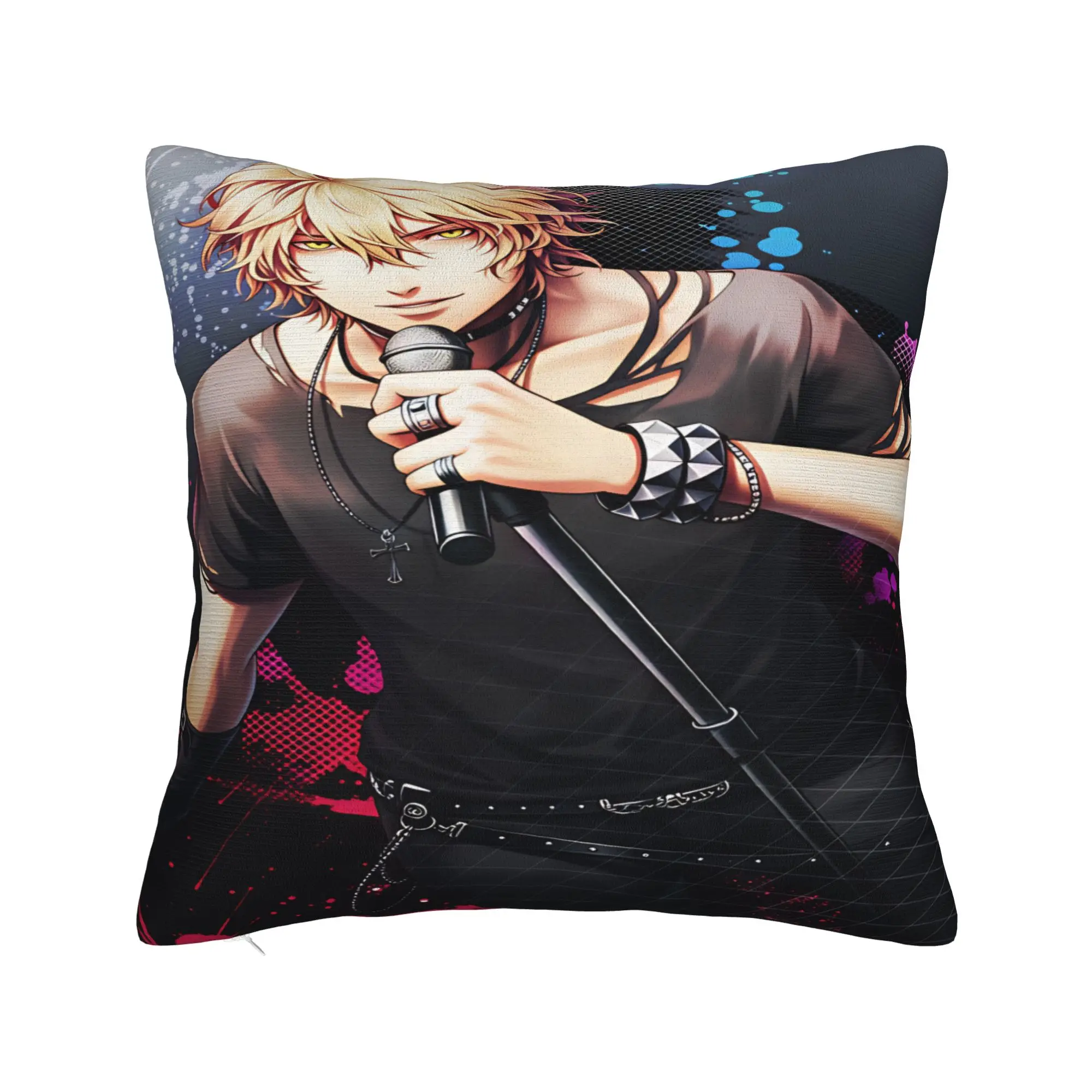 U-Uta no Prince-sama Hijirikawa Masato   Pillow Case  Soft Pillow Cover For Sofa Car Home Decor Funny Cushion Cover