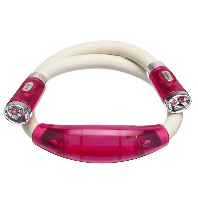 編み物や本用の柔軟なledネックナイトライト,ハンズフリー読書灯,屋内照明,4色,電池式