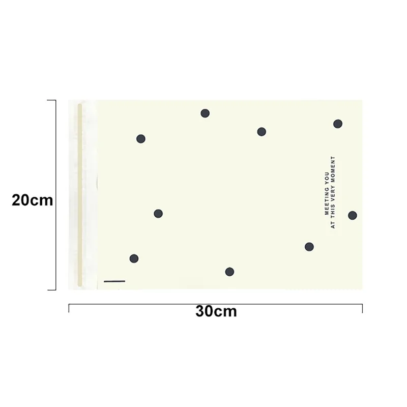 

100Pcs/Pack Beige Polka Dot Thicken Express Bag Waterproof Storage Bags Clothing Parcel Packaging Bags Envelope Courier Pouch
