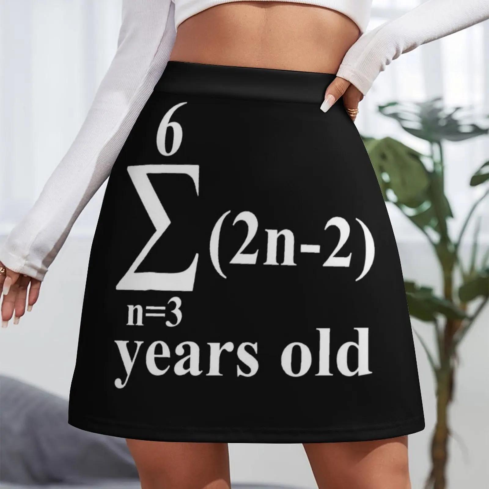 Complex mathematics birthday present Mini Skirt Skirt satin Miniskirt