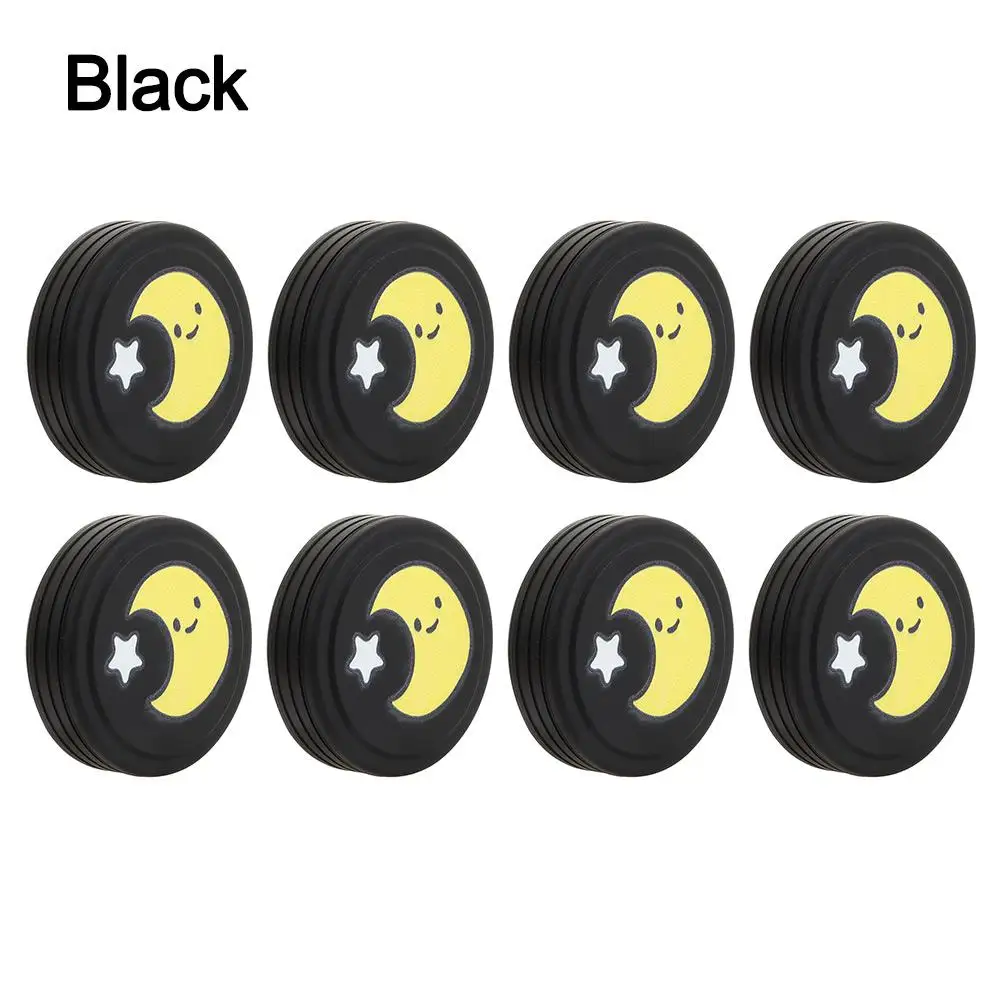 Silicone Luggage Wheels Protector Cover Anti-slip Shock Absorption Luggage Caster Shoes Reduce Wheel Wear Reduce Noise