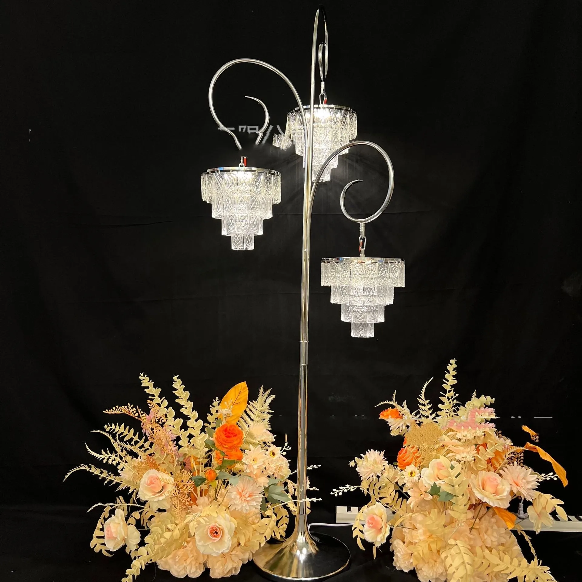 

5 шт., дорожный свинцовый свадебный реквизит, хрустальный стол, центральная часть, домашний декор, уличный, водонепроницаемый, низкое давление, безопасность