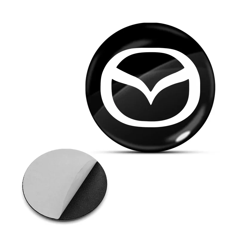 Car Door Lock Keyhole Protective Cap Key Socket Cover Trim Sticker For Mazda 2 3 5 6 CX-3 CX-4 CX-5 CX-7 CX-9 Atenza Axela MX5