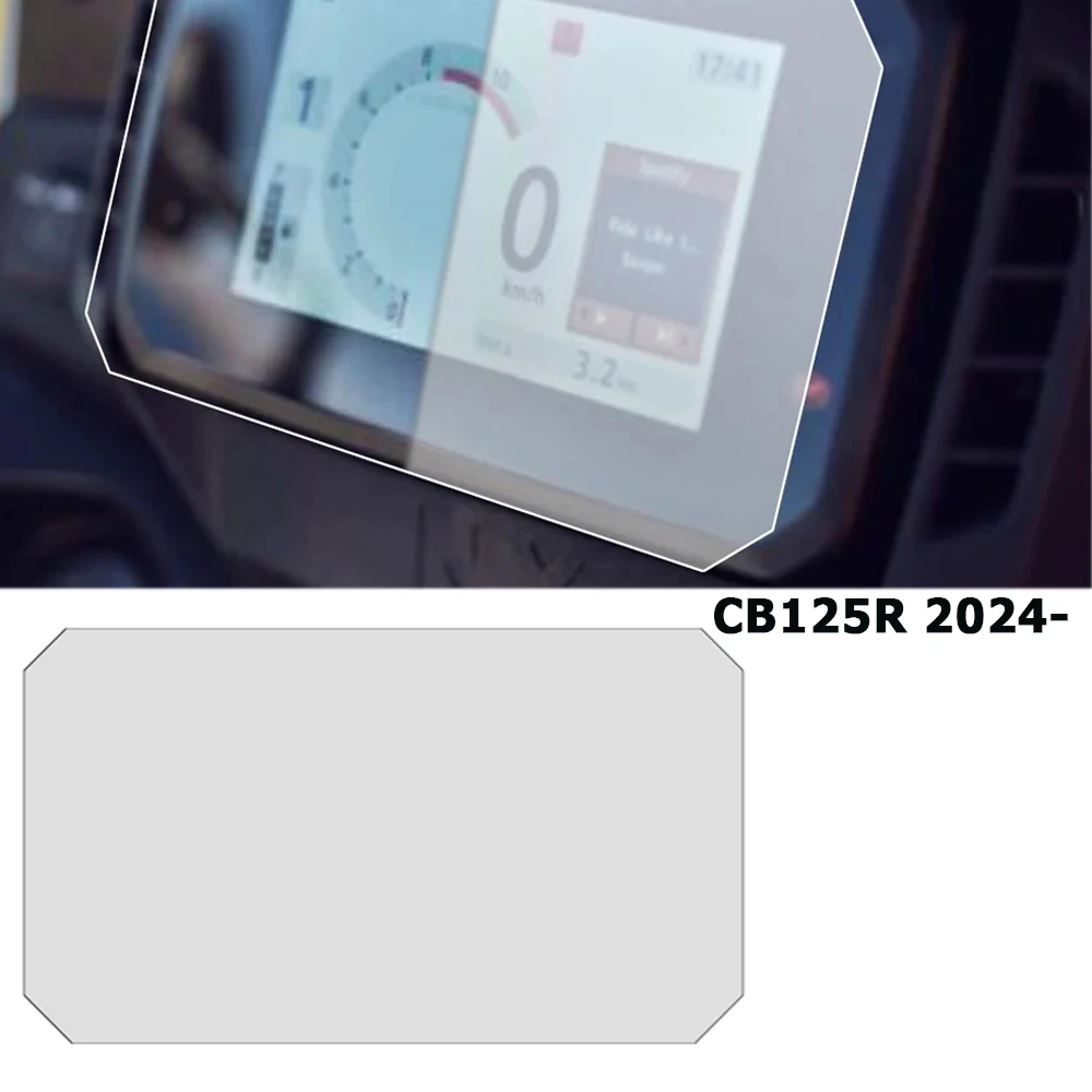 

CB125R Scratch Cluster Screen Dashboard 2024 For Honda CB 125R New Motorcycle Protection Instrument Film Accessories ﻿