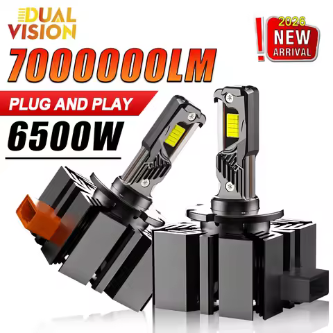 D3S D1S Led Car Headlight HID Bulbs Canbus Fault Free Lamp Plug&amp;Play Super Bright 6000K for D2S D4S D8 fog lights Conversion Kit