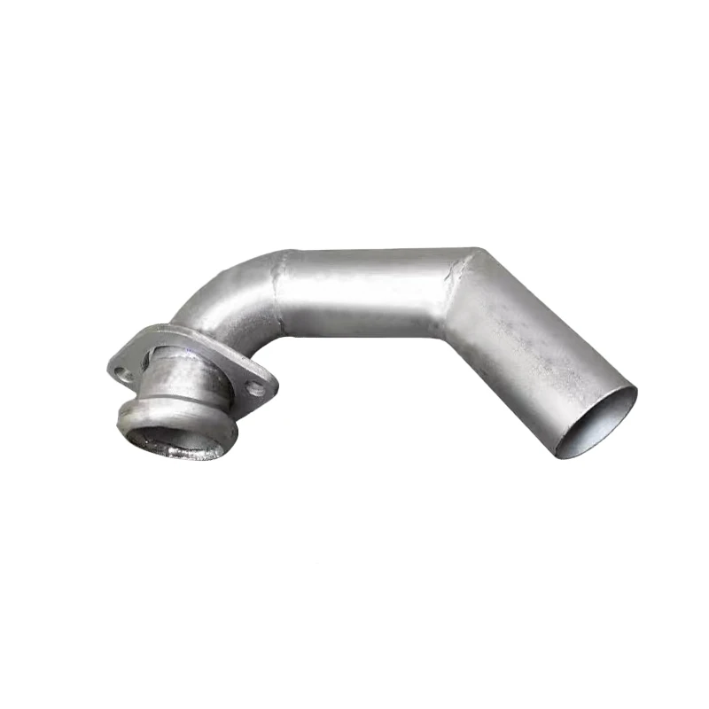 Excavator Parts For  E307C 307D 308C Muffler Connection Pipe Clamp Muffler Outlet Elbow 4M40 Exhaust Branch Pipe