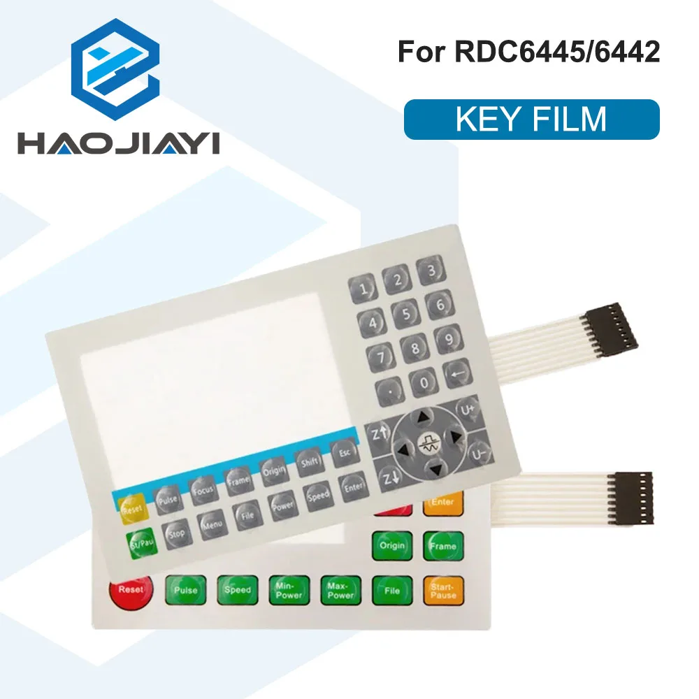 Ruida przełącznik membranowy kluczowa maska ​​klawiatury dla RDC6445G RDC6445S RDC6442G RDC6442S kontroler laserowy CO2