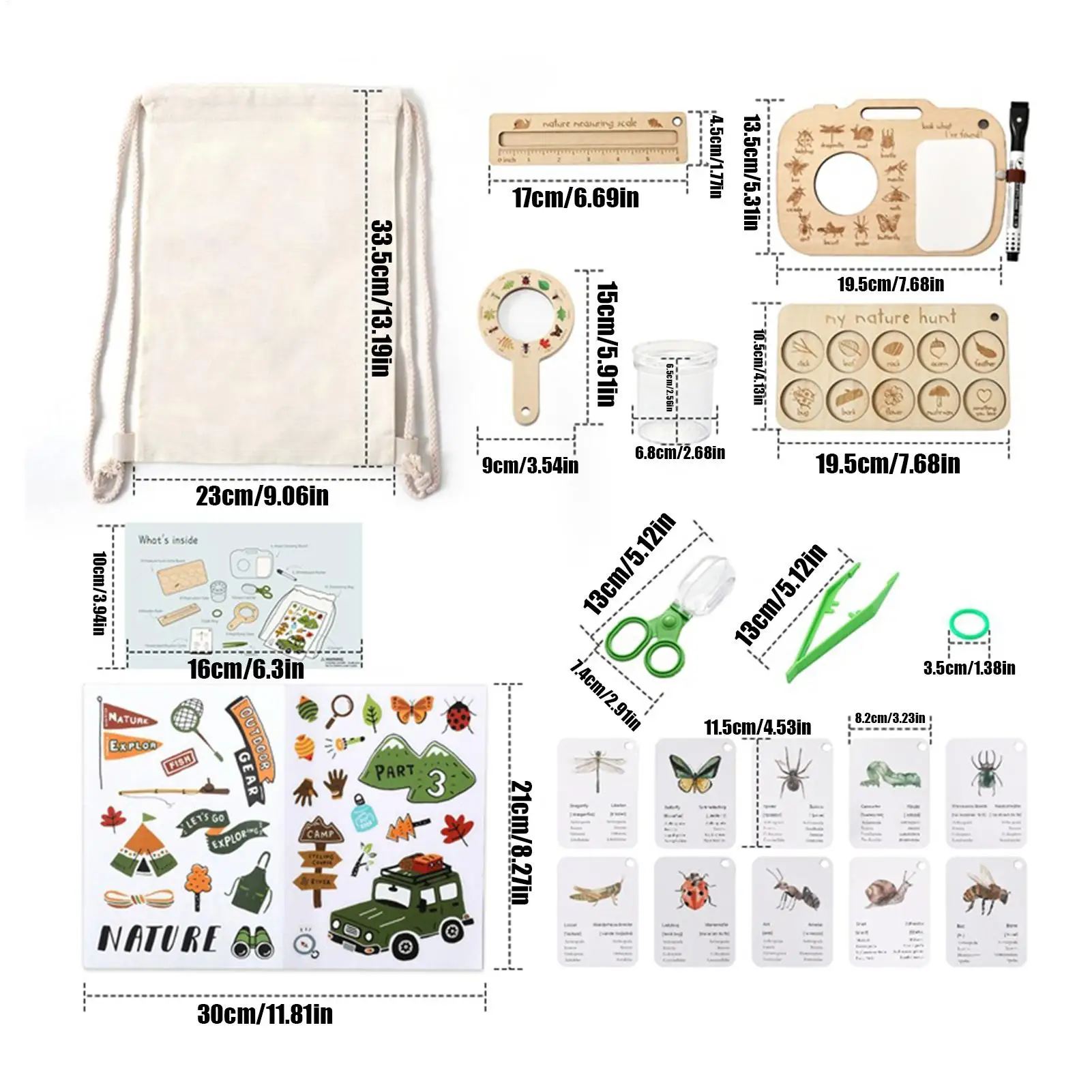 自然のおもちゃ 植物顕微鏡 教育用ギア 子供用 アウトドアアドベンチャーキット ティーンエイジャー 学生 学校 誕生日 キャンプ 屋外 庭用