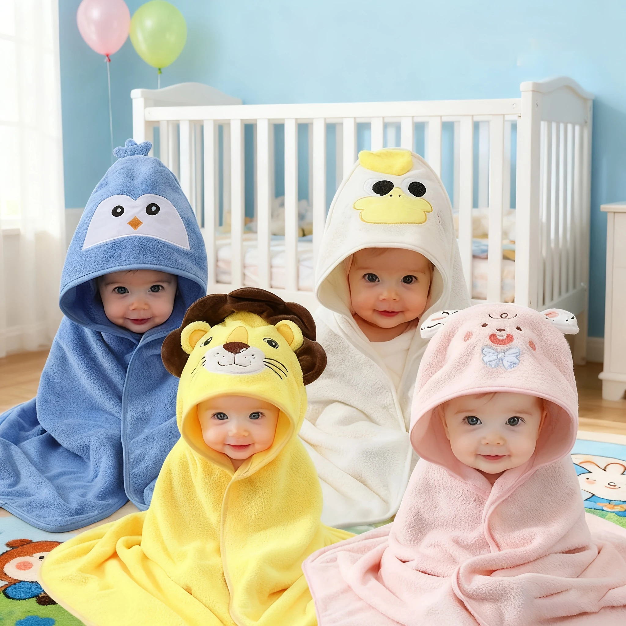 

Цельное детское банное полотенце из ультратонкого волокна, подходит для младенцев и детей в возрасте от 0 до 3 лет, многофункциональное мультяшное одеяло для младенцев, мягкое, удобное и приятное для кожи, мультяшный дизайн, детское банное полотенце, супе