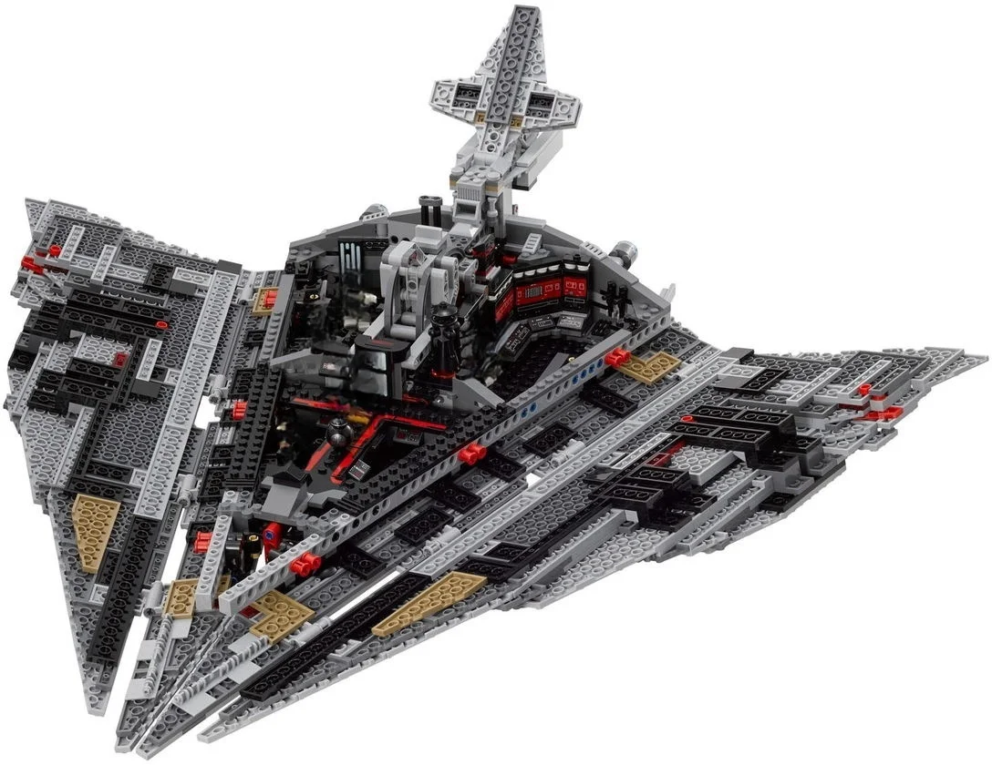 New MOC Cosmic Fighter Spaceship Model Home Decor Building Blocks for Children and Boys as Holiday Gifts image 4