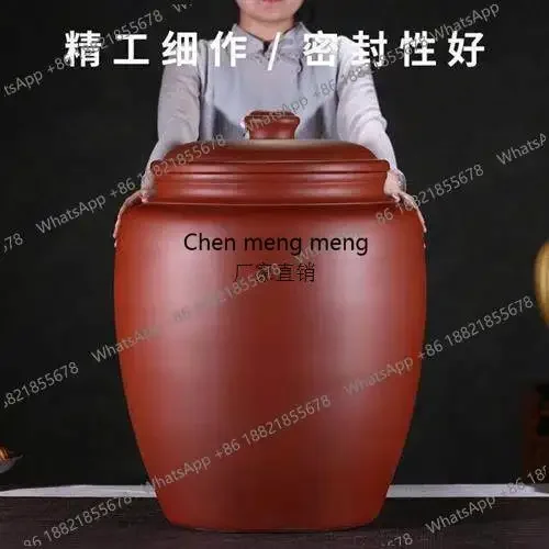 

HR New, rice jar large, rice bucket household sealed bucket ceramic rice jar with lid
