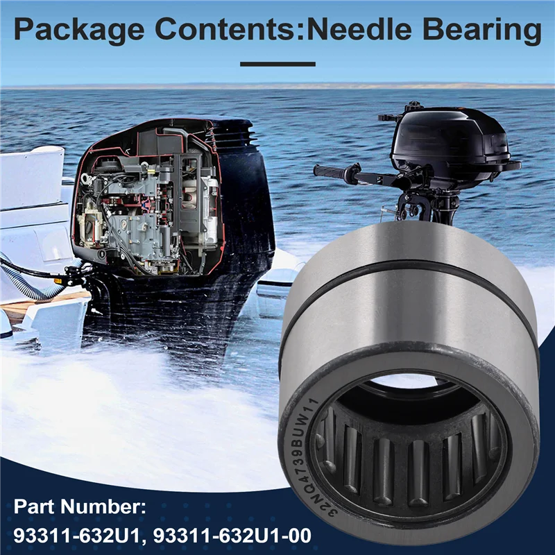 

A03Z-93311-632U1, 93311-632U1-00 Needle Bearing For Yamaha Outboard 48HP 55HP C55 CV55 E48