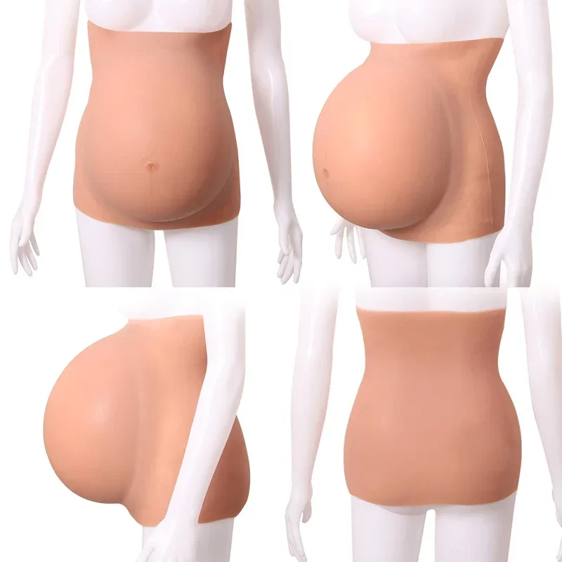 Movie props Silicone Stomach Pregnant Costume Pregnant Belly Model Silicone Artificial Belly Pregnant Belly For Crossdresser