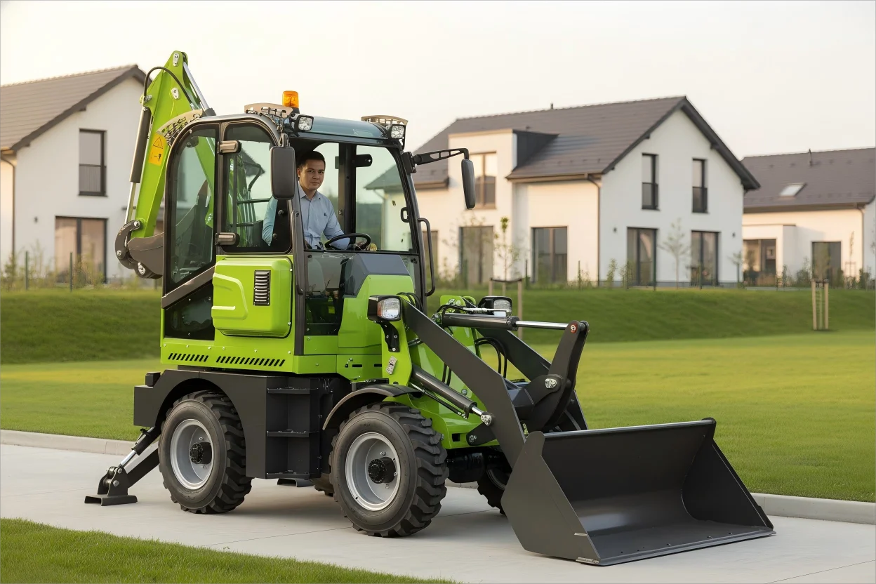 

Construction Backhoe CE Certified Euro 5 Powerful Engine Stable for Agricultural Construction Work