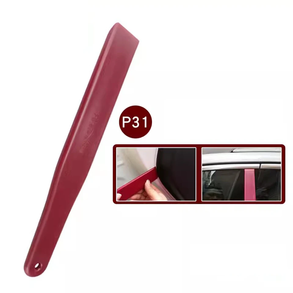 

Useful Removal Tool Auto Car Trim Removal Tool Dashboard Door Panel Fastener Plastic Red P31