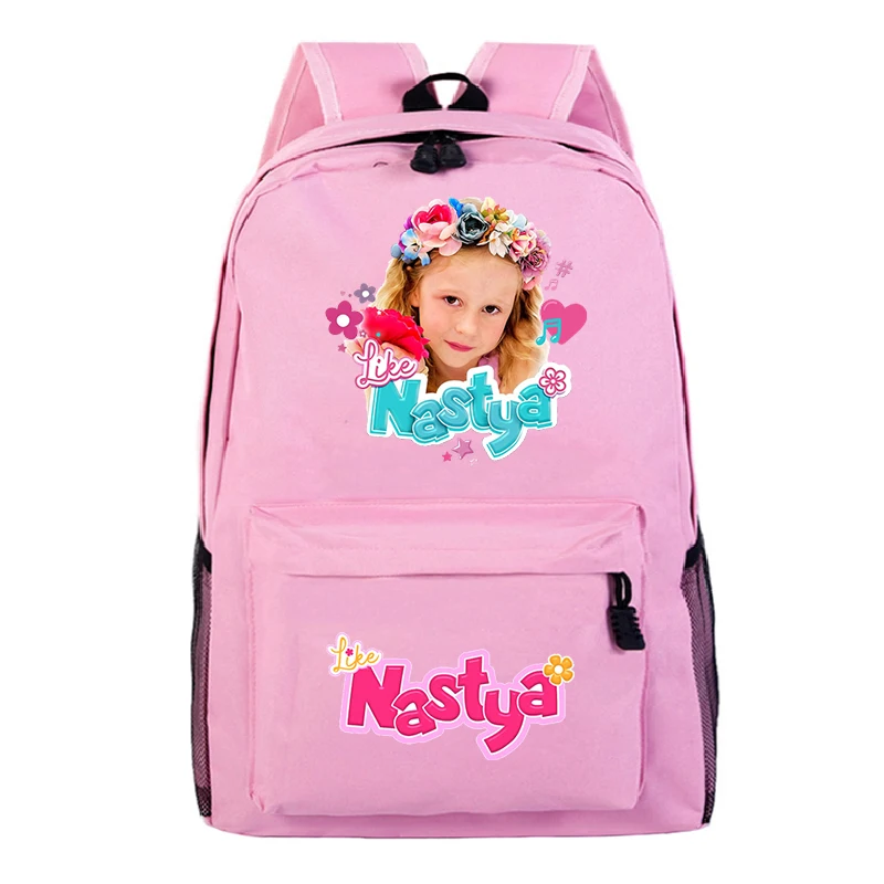 Like Nastya Backpack Lady Laptop Rucksack Cute Girls Travel School Bags For Students Children Bookbag Harajuku Nastya Backpacks