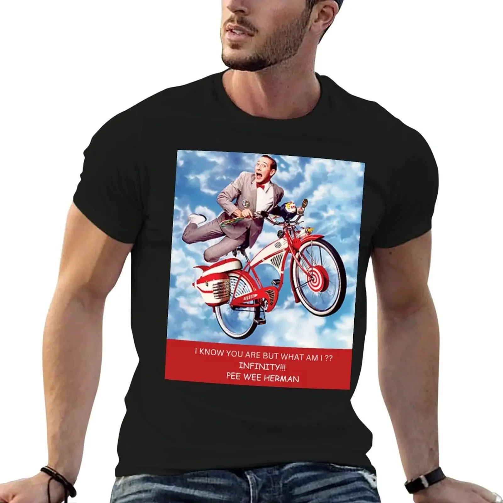 PEEWEE HERMAN T-Shirt vintage clothes oversizeds oversized mens champion t shirts