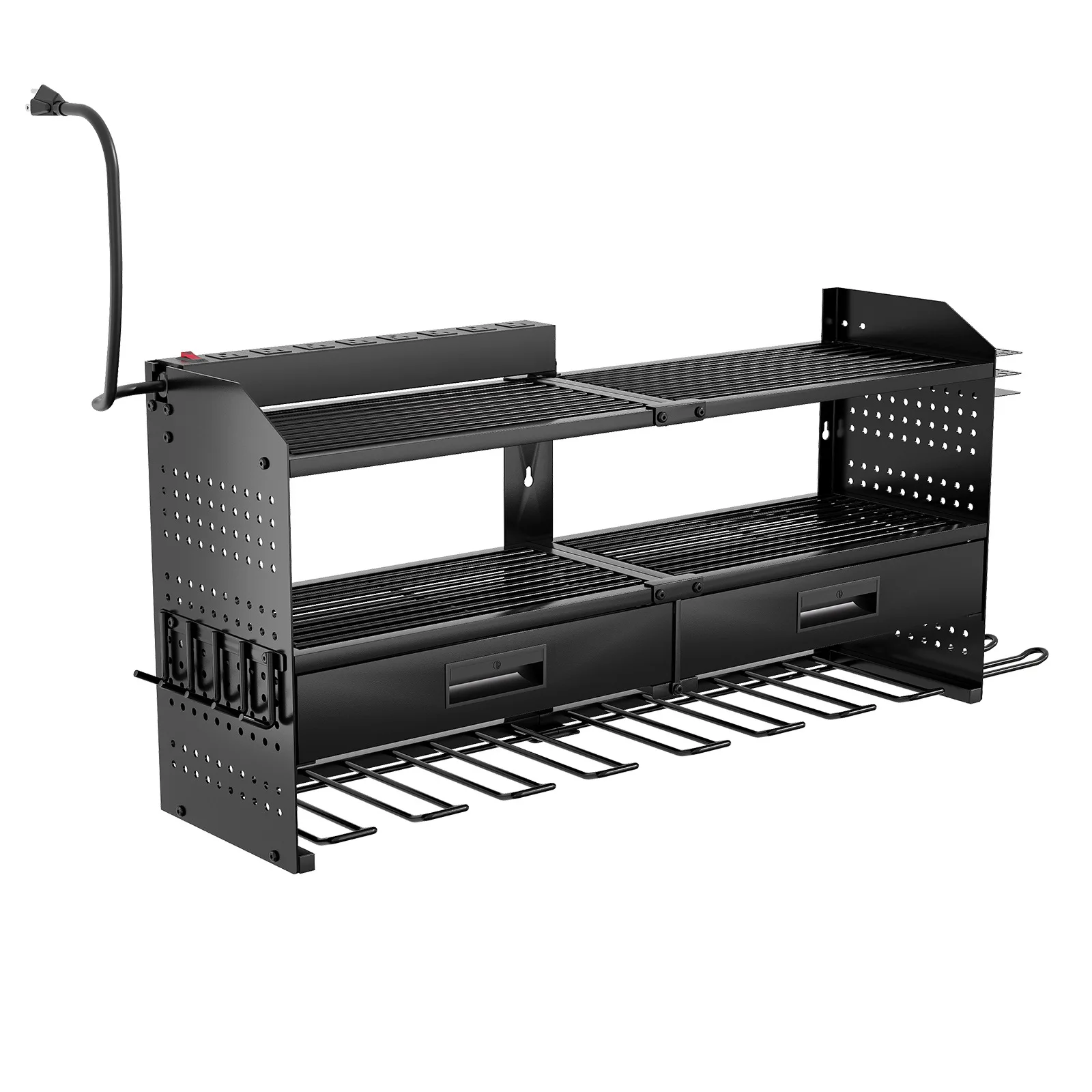 

DSA Heavy Duty Power Tools Storage Rack Floating Tools Storage Rack Garage Wall Mounted Maintenance Tools