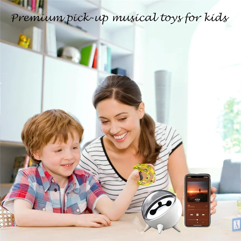 DIA-Peng Visualisator Suara Cairan Magnetik, Menari Menuju Irama Musik, Cahaya Irama Musik Cairan Magnetik, Pickup Musik