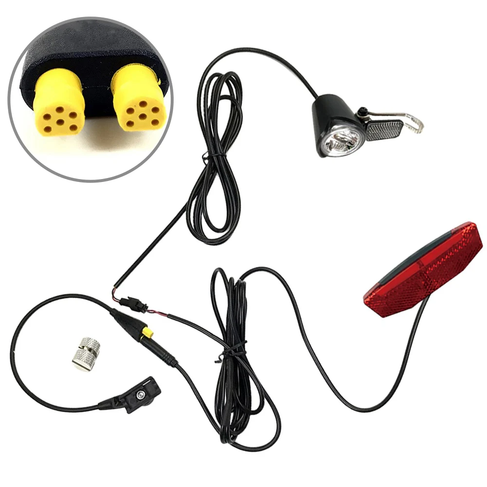 

Hot Sales 6-60V Electric Bike Headlight Taillight Speed Sensor Waterproof For Tongsheng Tsdz2 Motor Replace Practical Supplies