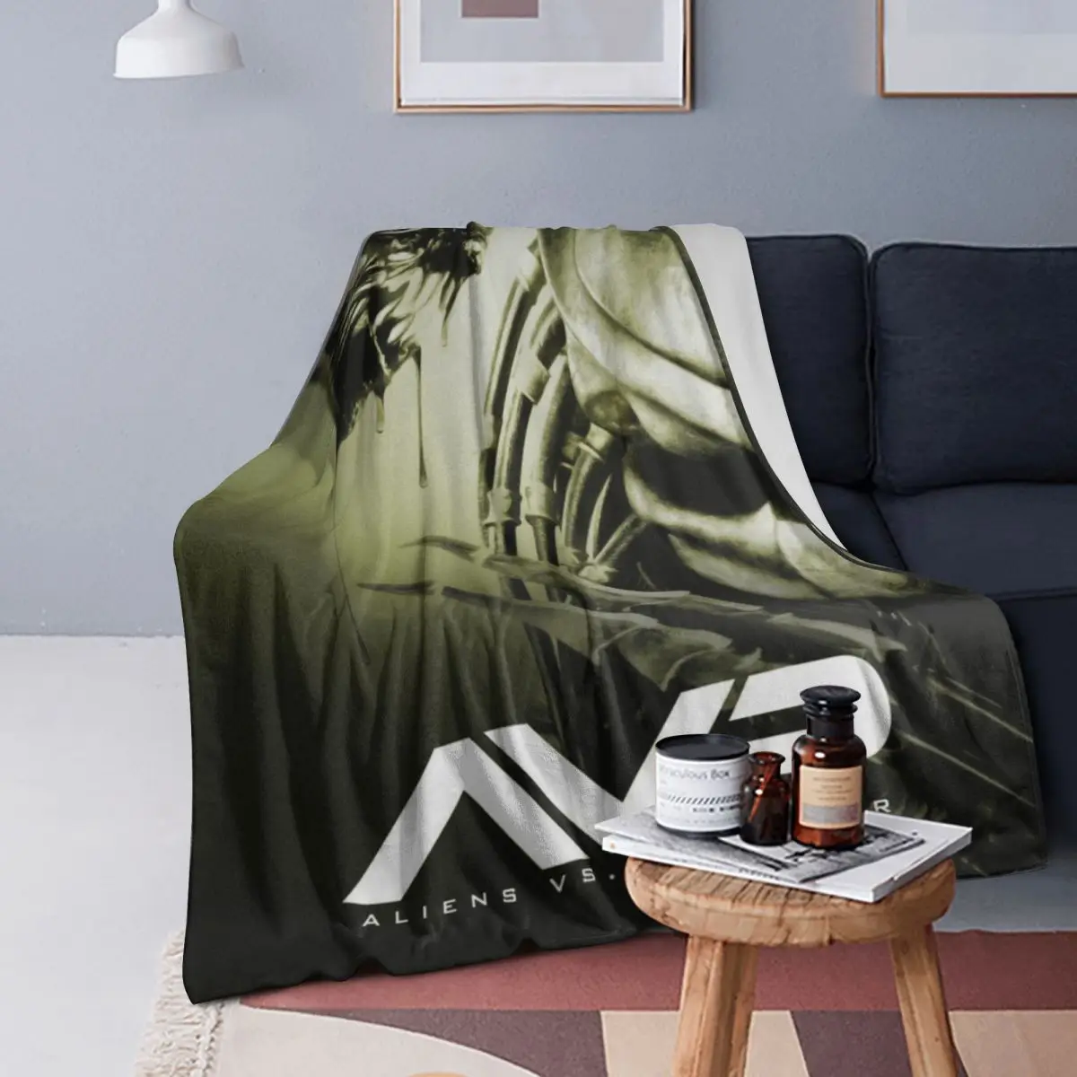 

Чужой против. Одеяло из фильма «Хищник Хищник», мягкое теплое фланелевое одеяло, плюшевое одеяло для кровати, гостиной, пикника, путешествия, домашний диван