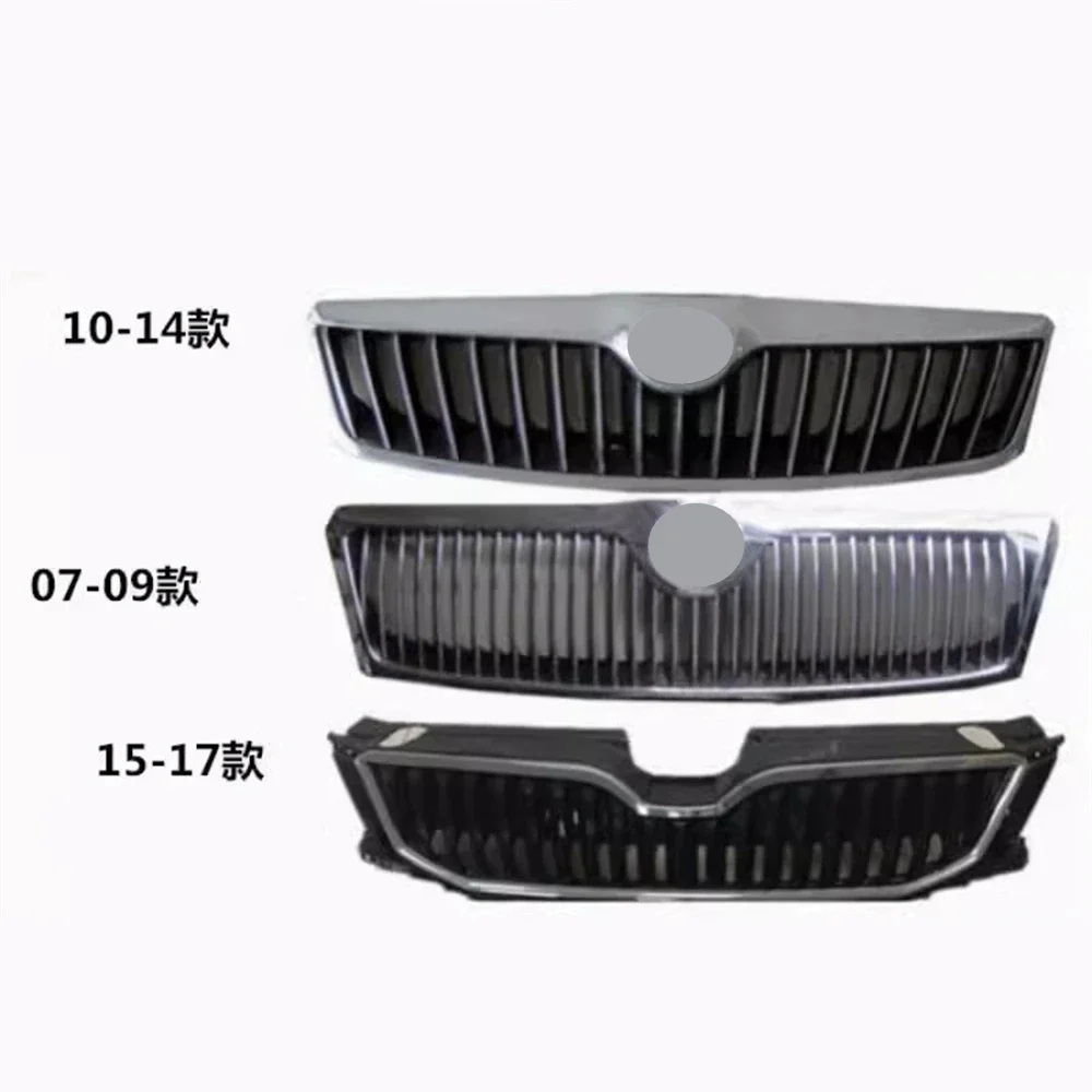 

Car Front Bumper Grill Mask Radiator Grille for 07-17 Skoda Octavia