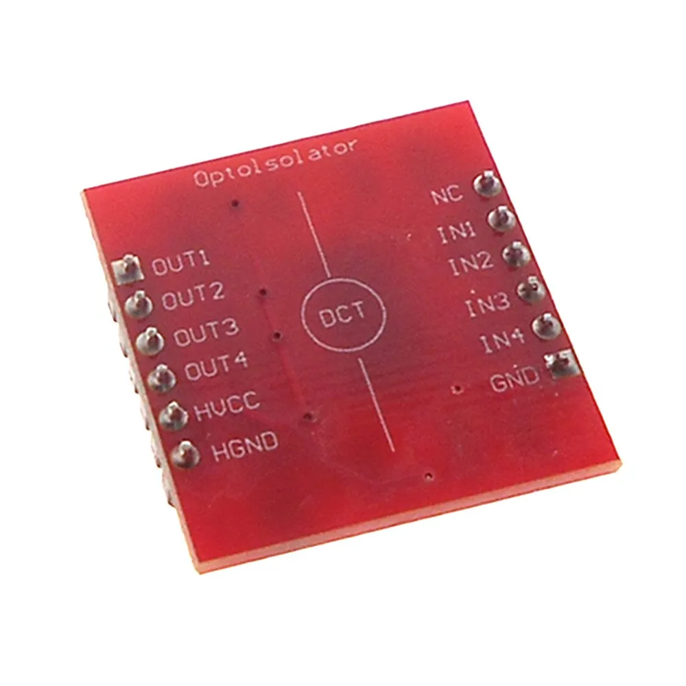 TLP281 4-way optocoupler isolation module high and low level expansion board electronic building block module