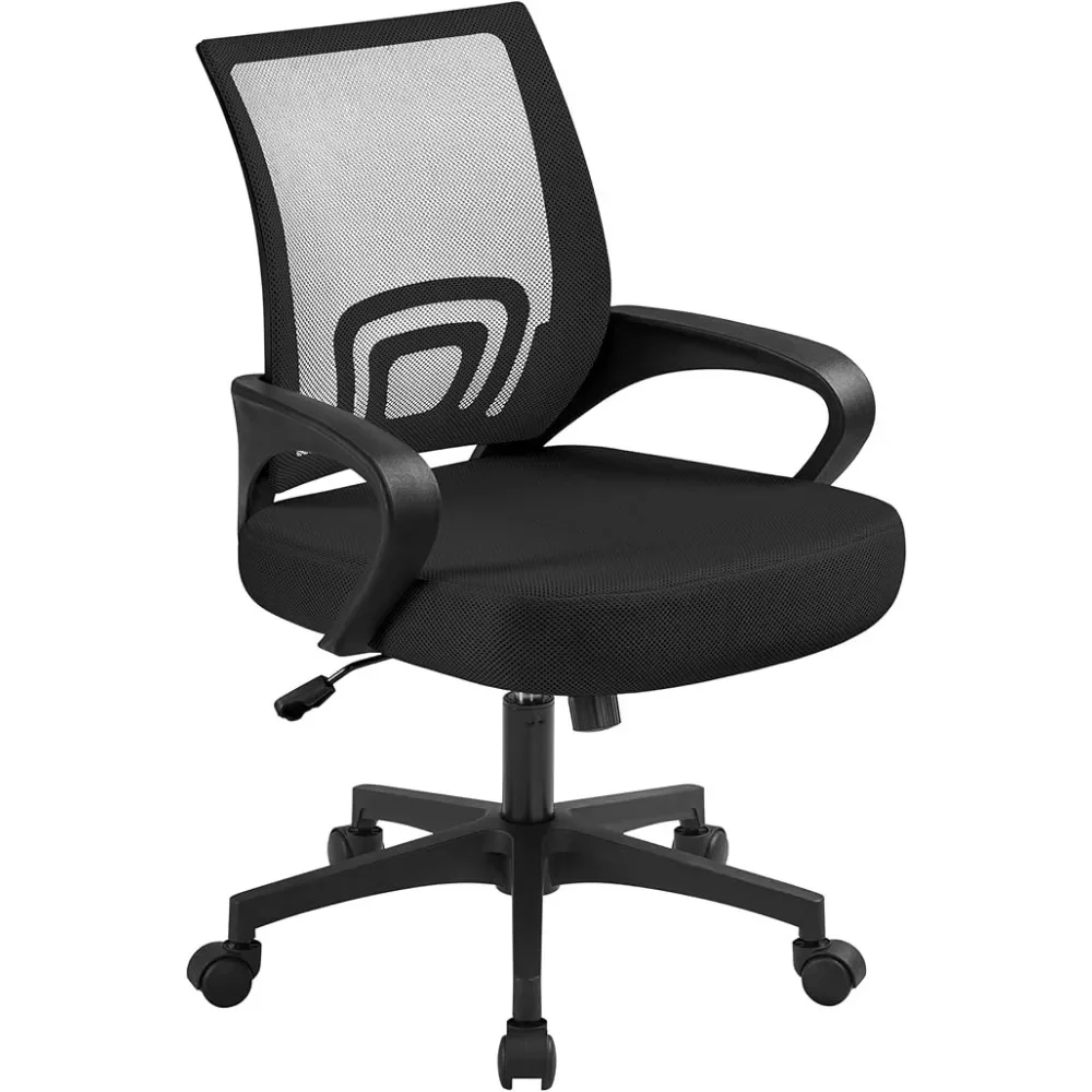 

Executive Desk Chair Ergonomic Office Chair Swivel Mesh Back Task Computer Chair with Adjustable Height Armrest