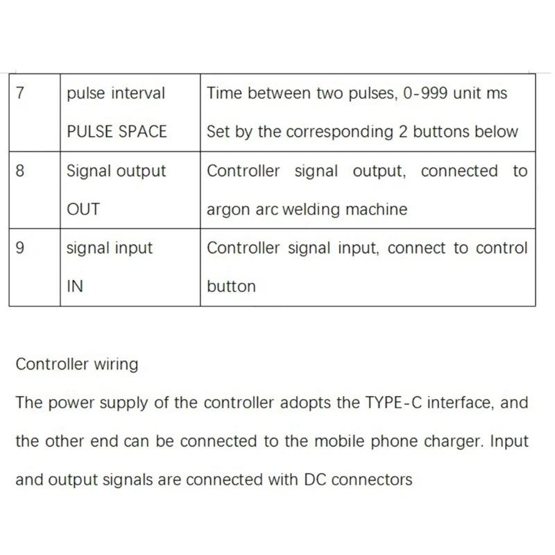 Welding Modified Cold Welding Machine Controller Argon Arc Welding Pulse Controller Auxiliary Welding Tool Welding Modes