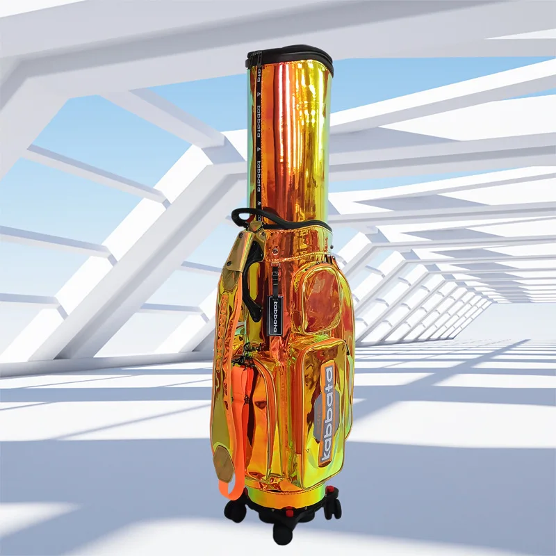 

Colorful golf bag Air, checked universal wheel bag Lightweight storage