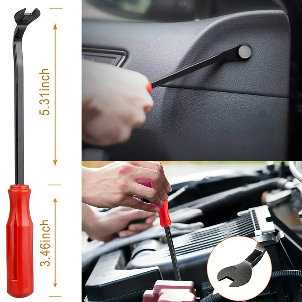 11/5pcs Car Removal Pry Tool Radio Door Clip Panel Trim Dash Auto Radio Interior Blades Hand Disassembly Plastic Automobile Kit