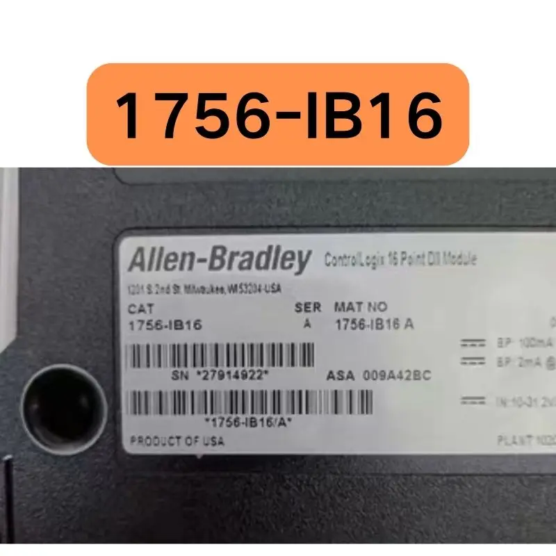 New module 1756-IB16 in stock for quick delivery