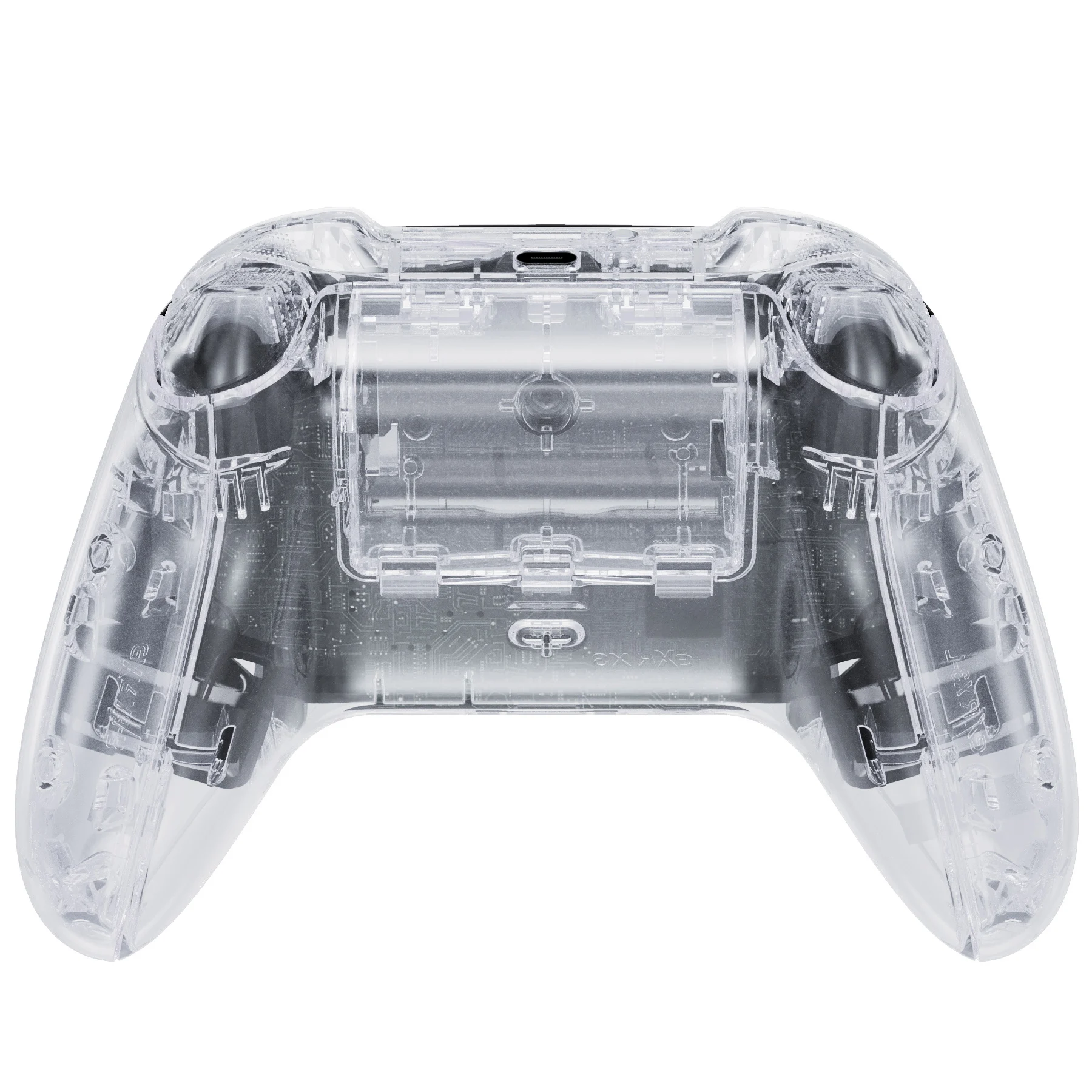 eXtremeRate Replacement Custom Transparent Controller Full Set Housing Shell with Buttons for Xbox Core Wireless Controller