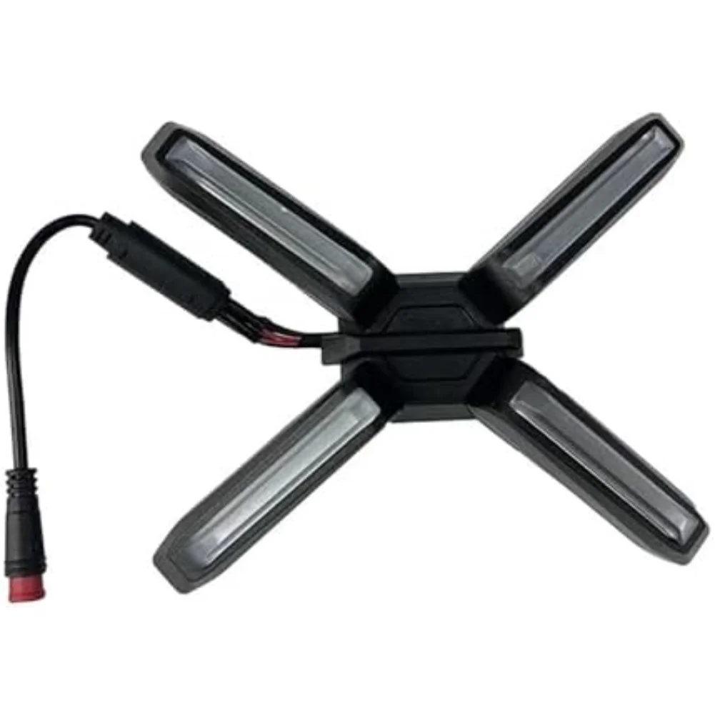 مصباح أمامي على شكل X مصباح أمامي فائق السطوع لـ Ninebot لسكوتر كهربائي ZT3Pro جزء ضوء أمامي فائق السطوع