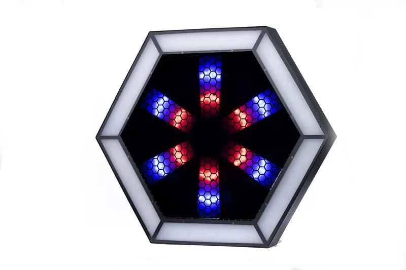 Fabrikversorgung 6 * 60W LED-Lüfterlicht Dmx Bühnenbeleuchtung