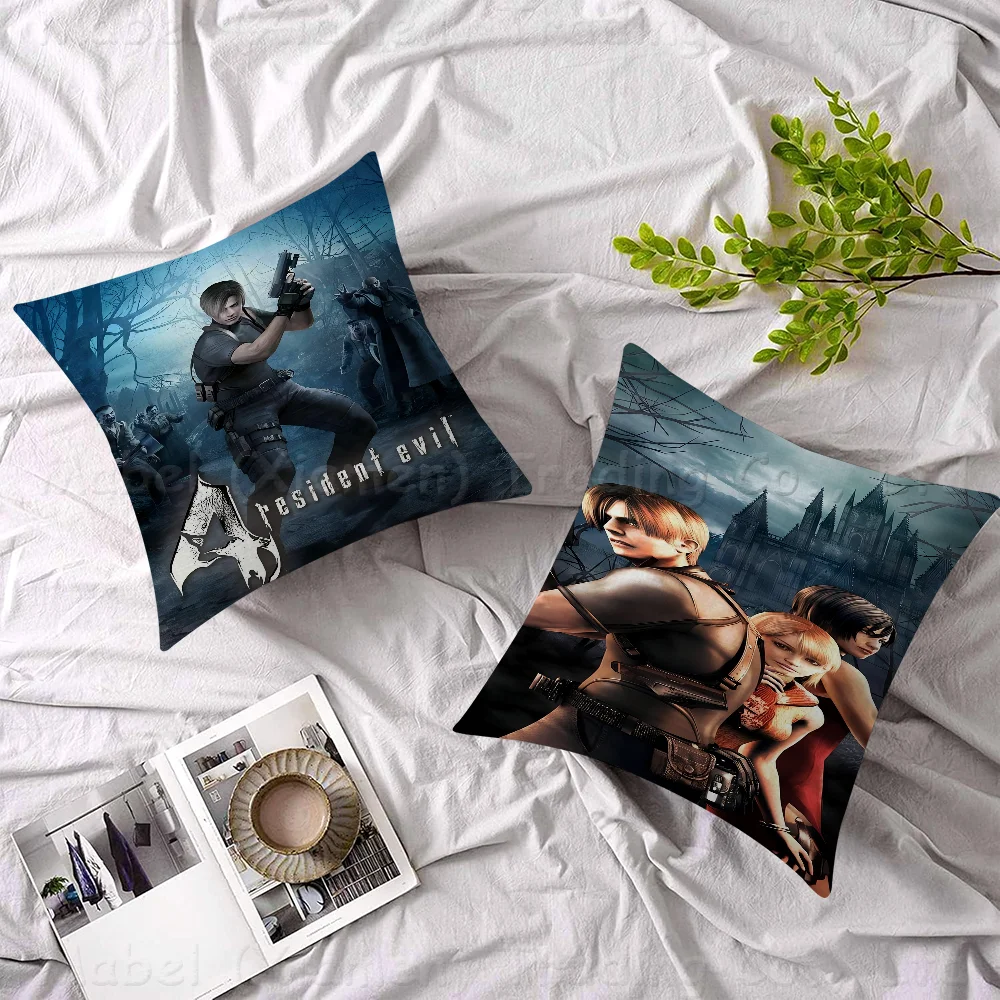 Games R-Resident-E-Evil Cushion Cover Decorative Pillow Sofa Home Decor Case Pillow Cases