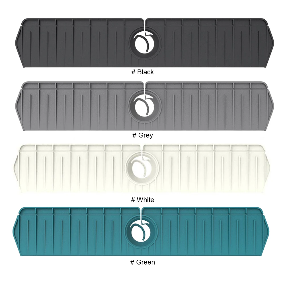 

Силиконовая ручка для крана, лоток для улавливания капель, быстрый дренаж, смеситель для кухонной раковины, брызговик для кухонной стойки, ванной комнаты, смесителя