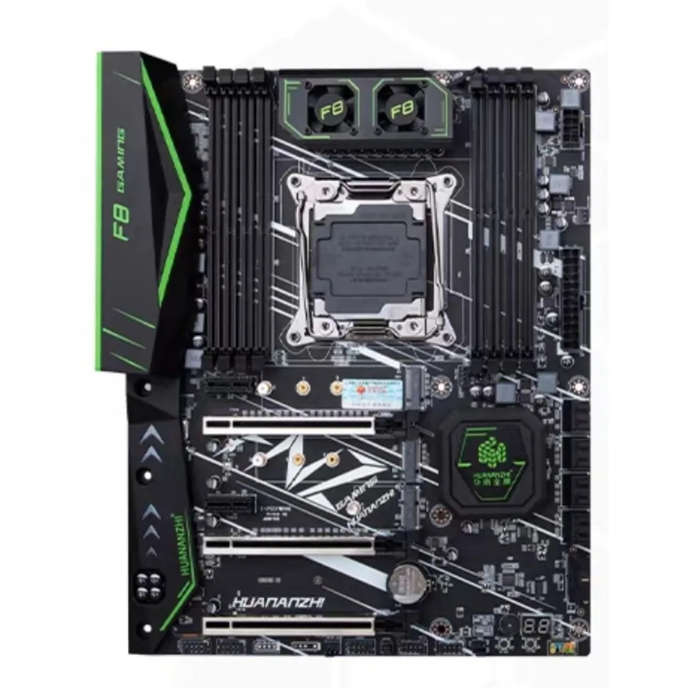 Материнская плата HUANANZHI X99 F8 LGA 2011-3 XEON X99 с комбинированным комплектом памяти Intel E5 2680 V4 с 2*16G DDR4 RECC NVME SATA