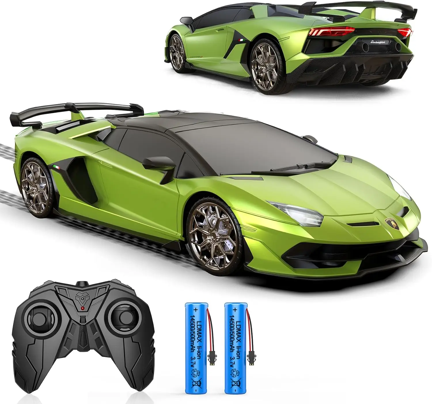 

Remote Control Car for Lamborghini, Officially Licensed 1:16 Scale Lambo Hobby Rc Cars with Headlight