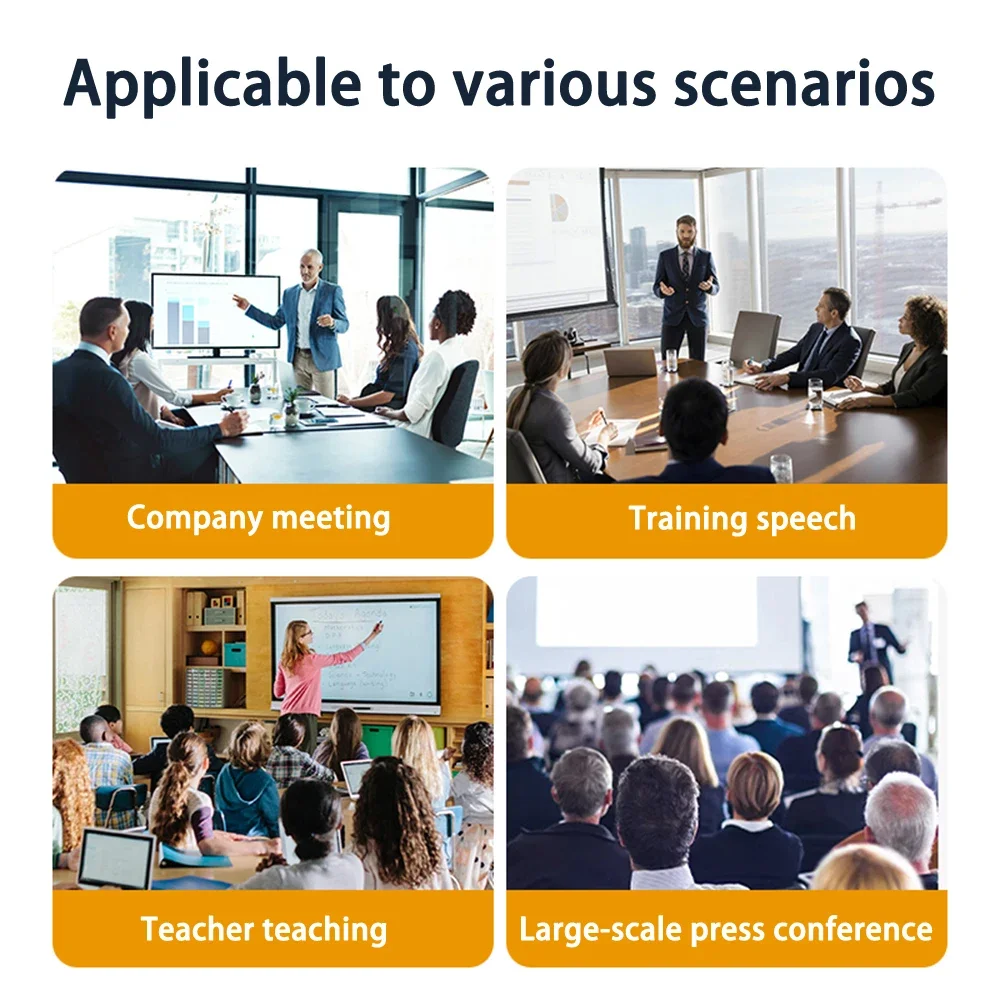 Xiaomi Wireless Remote Control Slide Page Turner SUB Rechargeable Digital Display Remote Page Turner Clicker Volume Controller