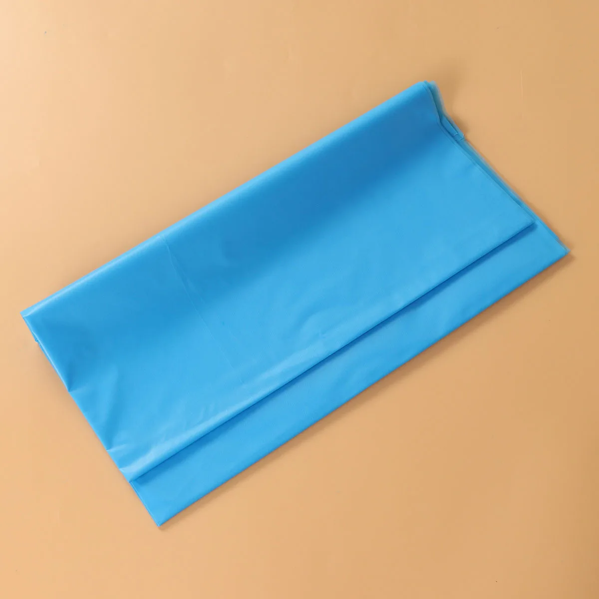 

Blue Plastic Tablecloth Heavy Duty Disposable Waterproof Picnic Camping Party Cover 137x183cm Large Size Plastic Table Cover Pe