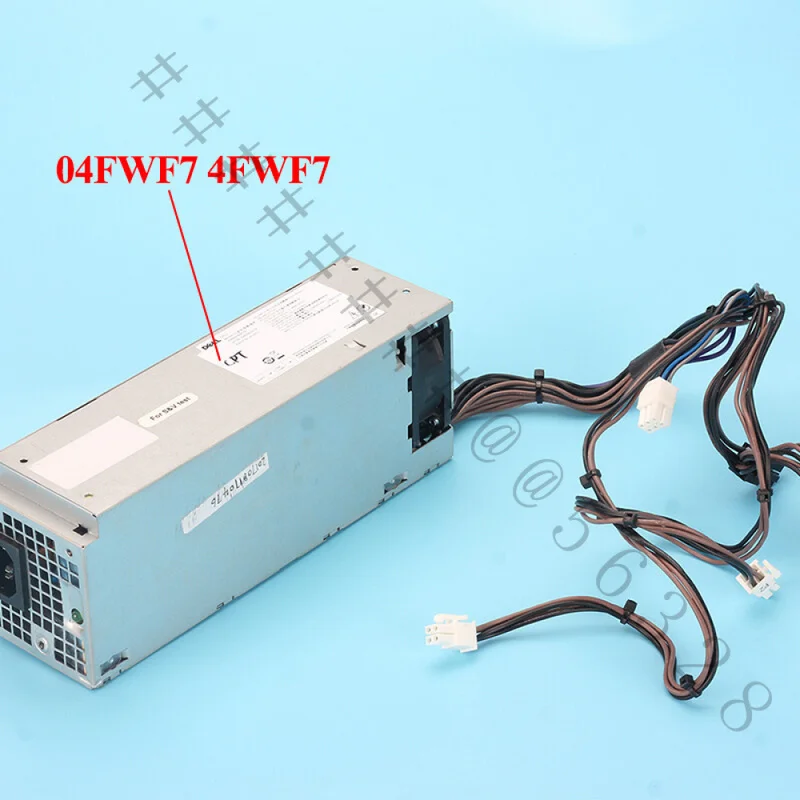 New 460W 6+4PIN Power Supply 04FWF7 For Dell OptiPlex 3046 3040 3050 5050 7050 MT Desktop Power Unit Replacement Repair Part