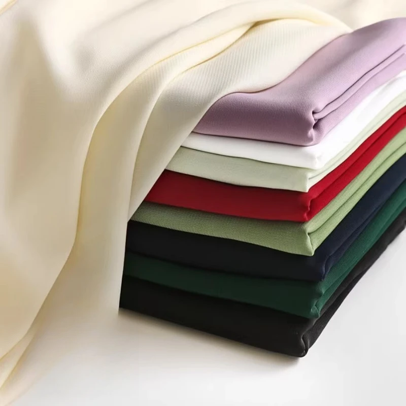 

Эластичная шифоновая непрозрачная драпированная подкладка, летнее платье, пижамы, рубашка, материал одежды, гладкая, не прозрачная, модельеры