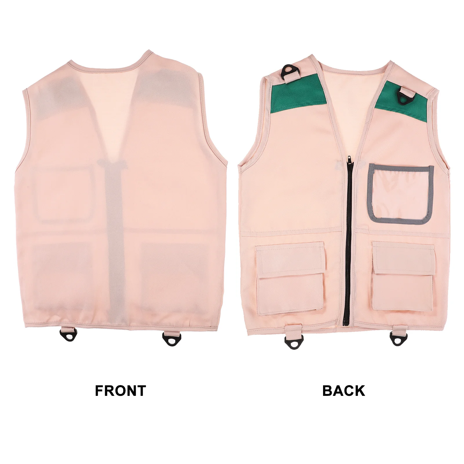 

Vest Adjustable Wear-Resistant Outdoor Children Multiple Pocket Camping Fishing Performance