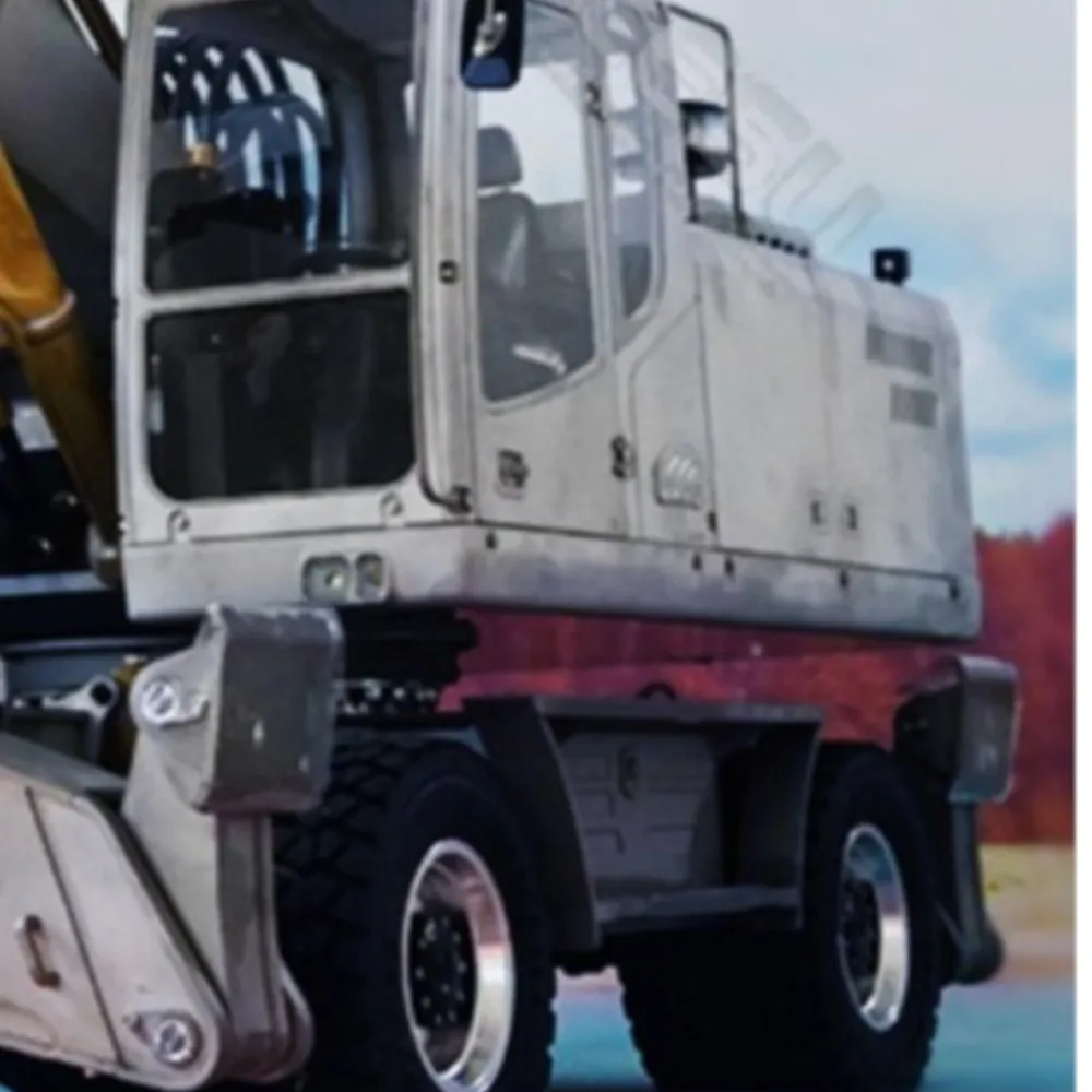 LESU Aoue ET30H 1/14 KIT hidráulico de excavadora RC con ruedas coches de Control remoto eléctricos de Metal para adultos válvula de bomba luz TH17216