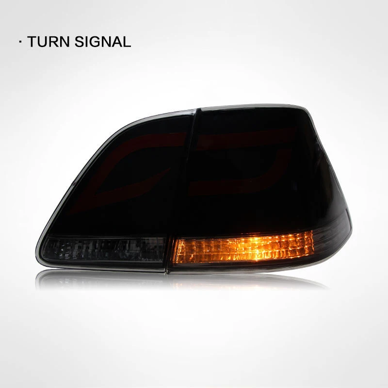 For Toyota 12th Generation Old Crown Taillight Assembly 2003-2009 Modified LED Light Guide Driving Light Brake Reversing Light view 4