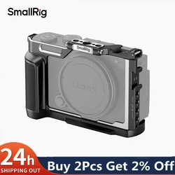 SmallRig Camera Cage for Panasonic LUMIX S9 with Handgrip & Arca-Swiss Quick Release Plate for Arca-type Tripod 4515