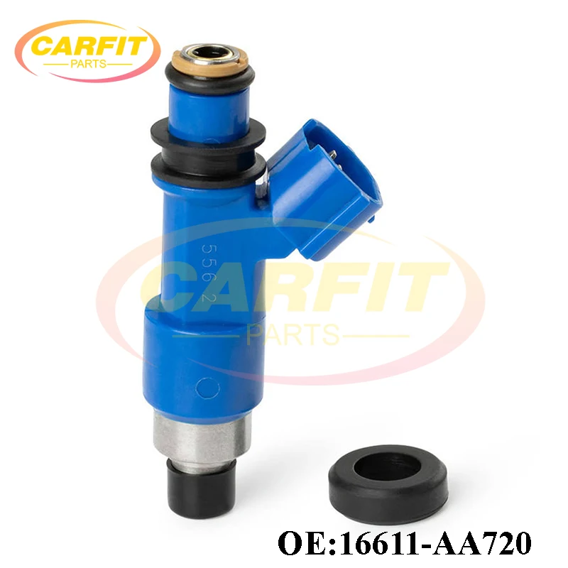 High Quality New OEM 16611-AA720 16611AA720 Fuel Injector For Subaru Impreza Forester Outback Legacy WRX STI 2.5L Auto Parts